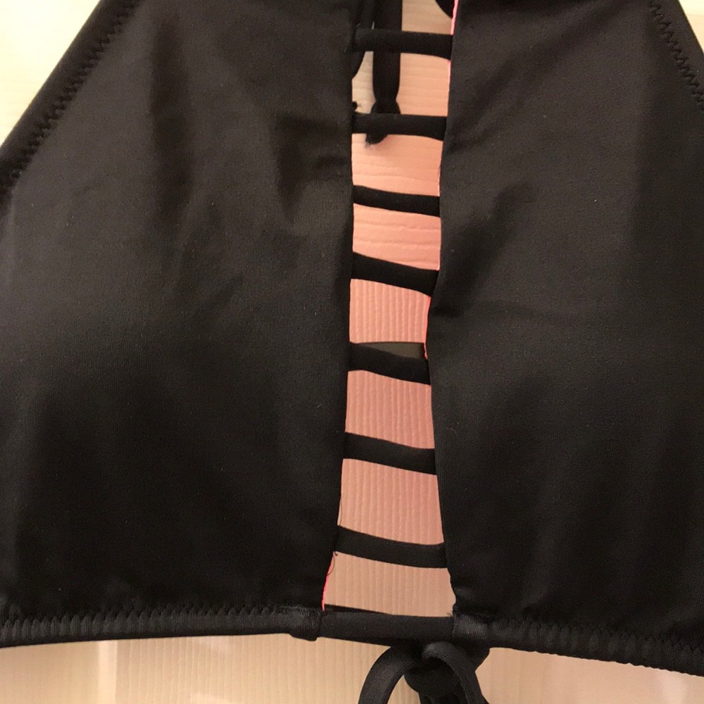 Top only 💖Victoria’s Secret PINK Bikini High Neck - Picture 2 of 4